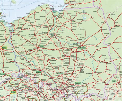 Poland Train Map – ACP Rail
