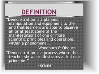 Image result for Example of Demonstration