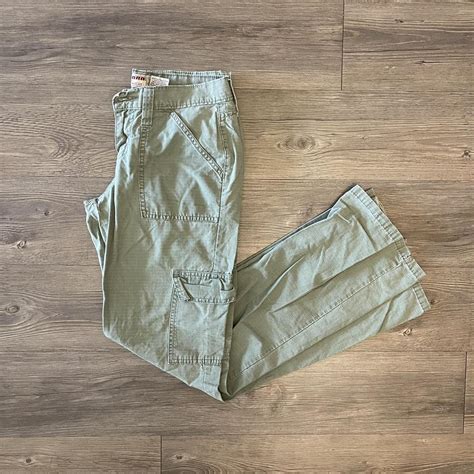 BONGO Women's Khaki Trousers | Depop