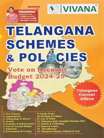 Buy Telangana Schemes & Policies 2024-25 (English Medium) Book Online ...