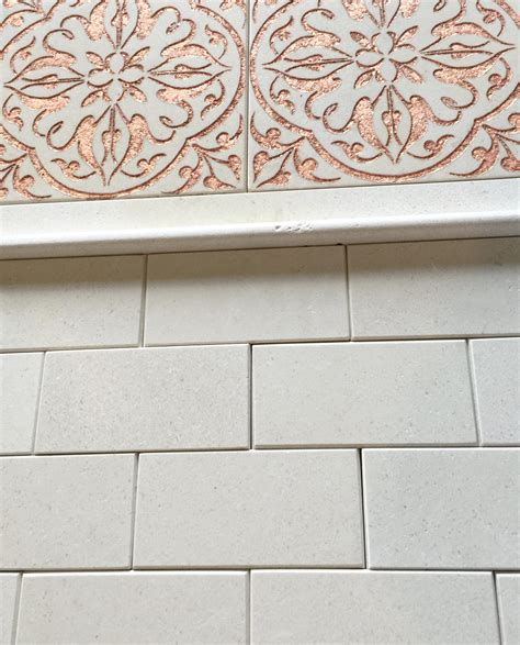 Crema Luna — WAVERLY TILE Decorative etched backspalsh stone & marble