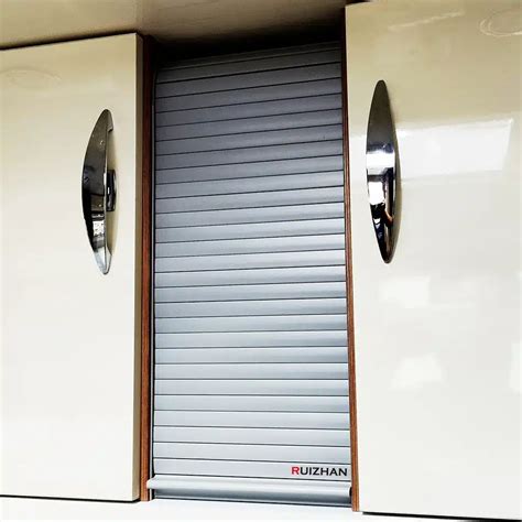 Vertical roll up cabinet doors kit adaptable