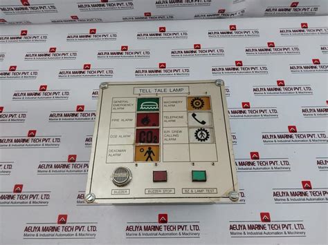 Su-powe-020t Tell Tale Lamp Industrial Marine Alarm Assy Module ...