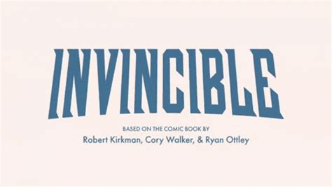 Image result for Invincible Title Card