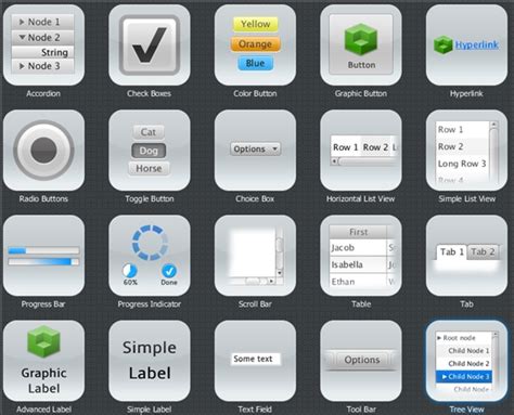 JavaFX UI 的图像结果