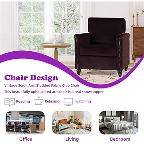 TYBOATLE Velvet Traditional Chesterfield Comfy | Ubuy India