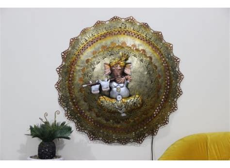 Best Home Ganesha Wall Hanging Showpiece Decorative Wall Sculpture for ...