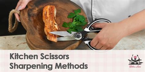 Image result for How to Sharpen Kitchen Scissors