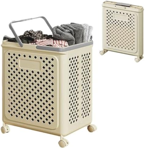 Raidley Laundry Basket, Collapsible Laundry Baskets with Wheels, Multi ...