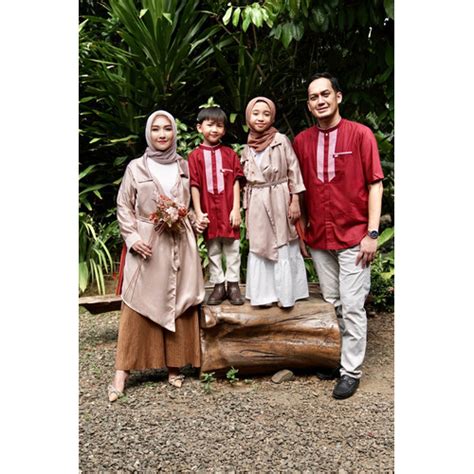 Jual Trench Pleats Mom & Kids - Outer Plisket Ibu dan Anak / Baju Eid ...