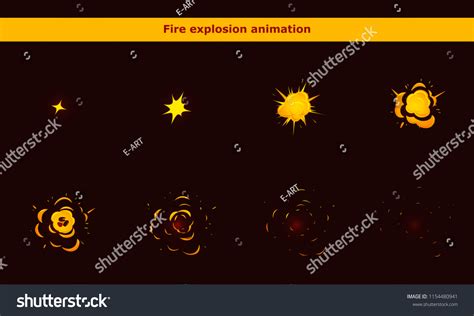 Image result for Explosion Animation Frames
