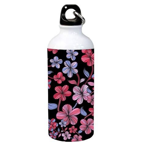 Ananya Floral Printed Sipper Water Bottle 600 ml | Water Bottle for ...