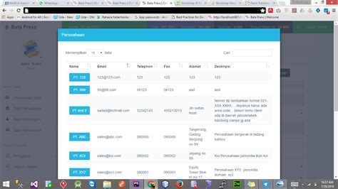 Image result for Bootstrap Modal Table
