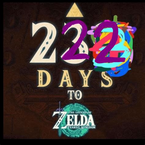 222 days until The legend of Zelda: Tears of the Kingdom releases on ...