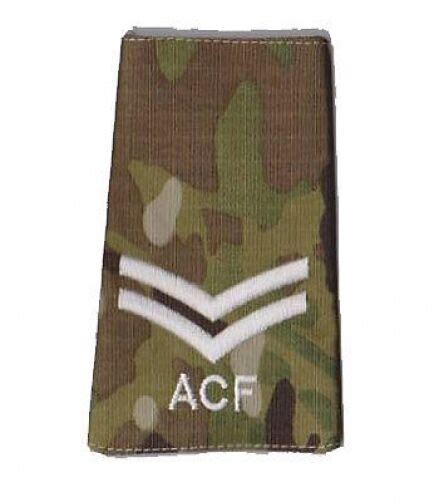 New All Ranks Multicam MTP ACF RANK SLIDE ( Cadets | Ubuy India