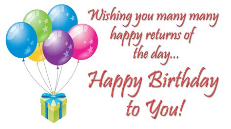Short Birthday Wishes & Greetings Images - Wish You Many Many Happy ...