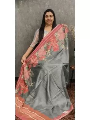 SAREES_SEMI JUTE_GTZ-9230, GlitzIndia Fashions