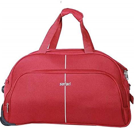 SAFARI Pulse Duffle on Wheel 65 cm Duffel With Wheels (Strolley) RED ...
