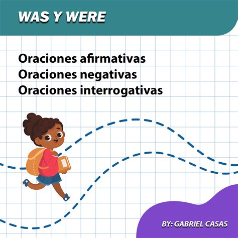Ejemplos de oraciones con was y were (Afirmativas, Negativas e ...