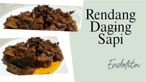 Resep Rendang daging sapi super enak dan empuk   bikin  