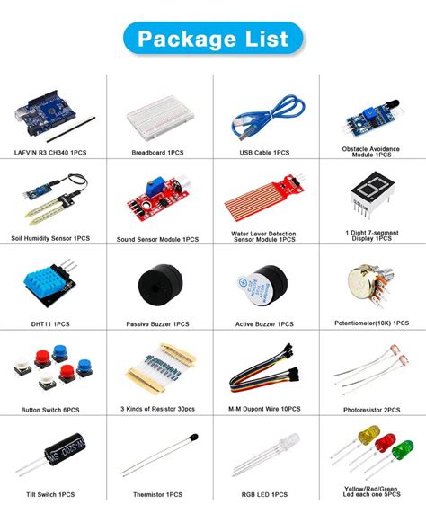 Image result for Arduino Basic Starter Kit