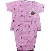 Buy SR CREATIONS Born Baby Poly Cotton Solid Color T-Shirt and Shorts ...