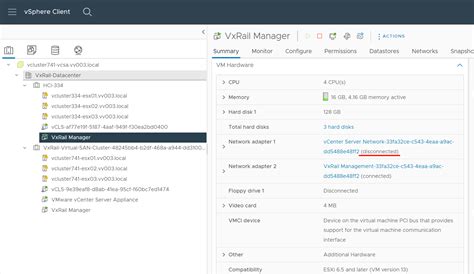 Dell VxRail: VxRail Manager network adapter is disconnected after the ...