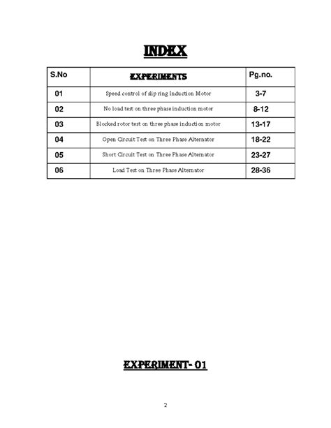 ASM LAB FILE - ASM LAB FILE - Asynchronous and Synchronous Machines ...