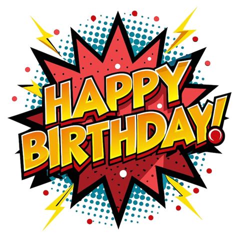 Geburtstag comic Bilder - Kostenloser Download auf Freepik