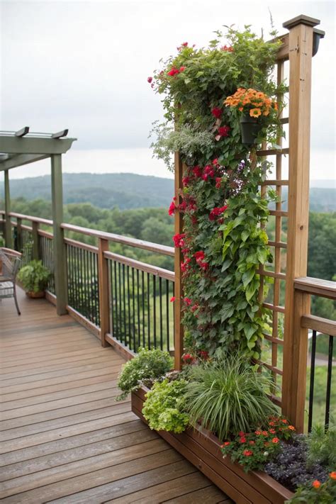 16+ Inspiring Deck Trellis Ideas for Every Home