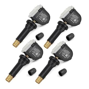 Yikesai Yikesai 4 Pack 13598771 Tire Pressure Sensor Rubber 315MHZ TPMS ...