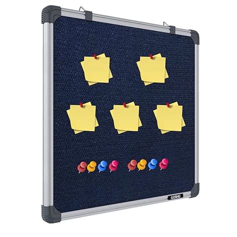 GOSHU 2 feet x2 feet Notice Premium Material Pin-up Board/Soft Board ...