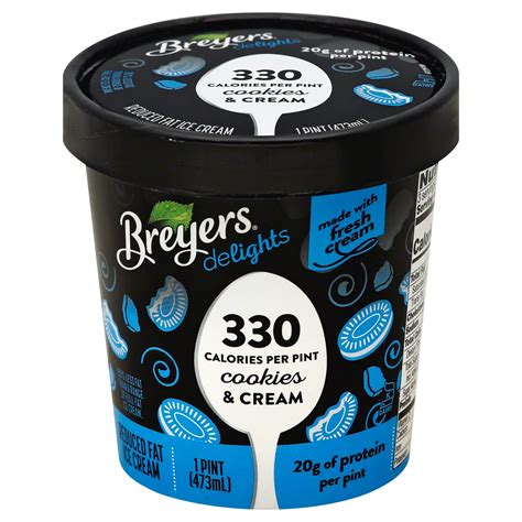 Breyer's Delights Cookies & Cream Ice Cream - Shop Ice Cream at H-E-B