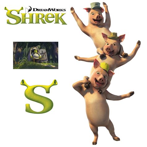 Three Pigs Shrek