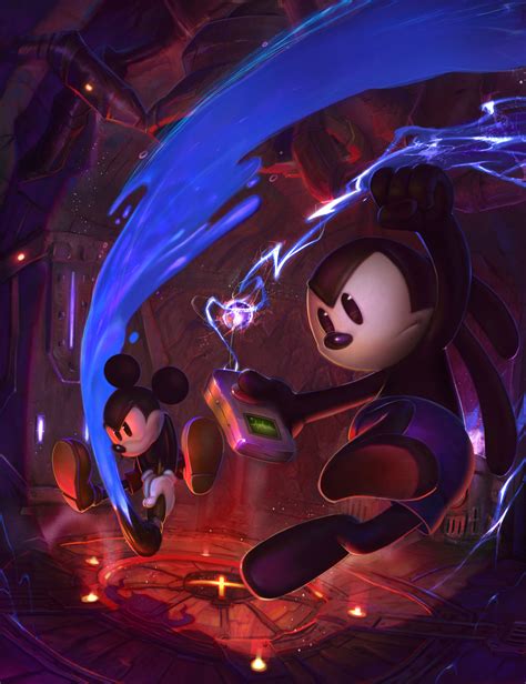 Disney Epic Mickey 2: The Power of Two Concept Art by Shawn Melchor ...