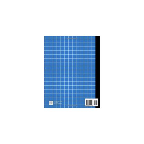 BIG MATH NOTEBOOK 1/2 INCH SQUARES GRAPH PAPER QUAD India | Ubuy