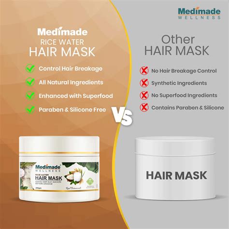 Buy MEDIMADE RICE WATER HAIR MASK - 200 GM Online & Get Upto 60% OFF at ...