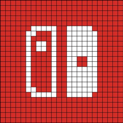 Nintendo Switch Logo Pixel Art