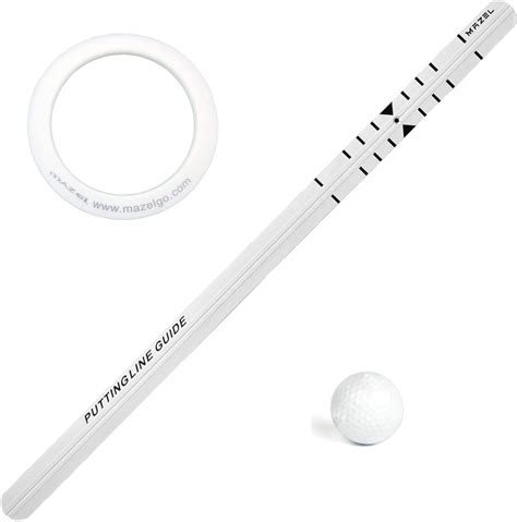 Buy MAZEL Golf Putting Alignment Rail,Golf Trainer Aid for Putting ...