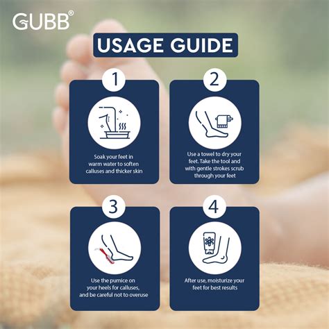 Buy GUBB 2 In 1 Foot Brush With Pumice Stone For Dead Skin Removal Online