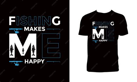 Fishing typography t shirt design | Premium Vector