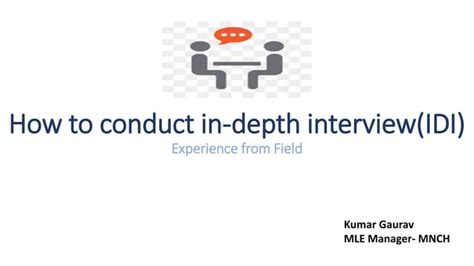 Image result for How to Report In-Depth Interview