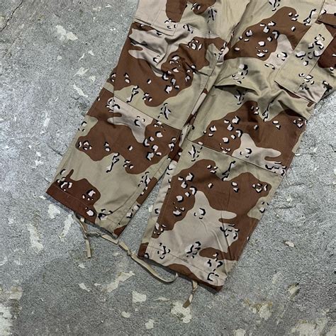 Dead Stock!!83s US ARMY BDU chocolate chip camouflage cargo pants ...