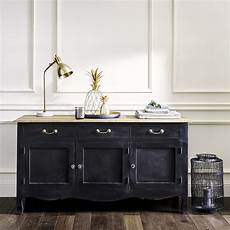 credenza sala credenza a 3 ante nera in mango versailles maisons du monde credenza sala credenza a 3 ante nera in mango versailles maisons du monde