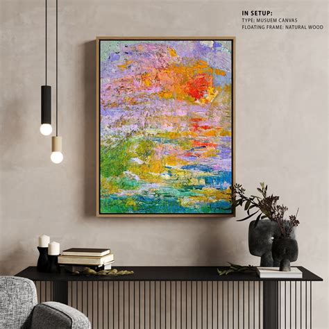 Buy Simple Twilight, Abstract Painting Wall Art Online at Best Price ...