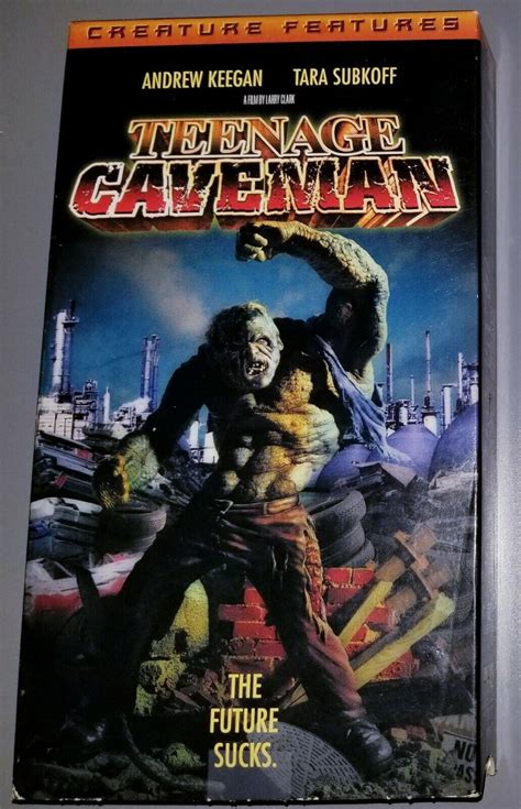 Teenage Caveman (VHS, 2002)(Creature, Horror) Richard Hillman, Andrew ...