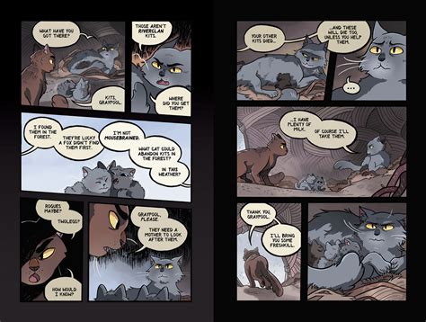 The Prophecies Begin graphic novel book 2 sneak peek | Warrior Cats