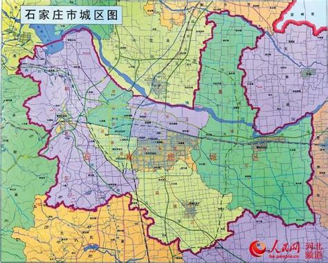 石家庄正式公布行政区划调整地图-河北省城乡规划设计研究院有限公司