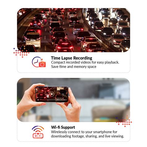Buy CP Plus CP-AD-H2B-W CarKam Dash Camera with Full HD Camera, Built ...