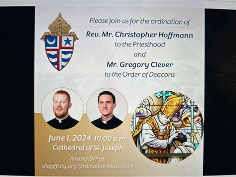 Ordination of Christopher Hoffmann ‘11, Cathedral of Saint Joseph ...
